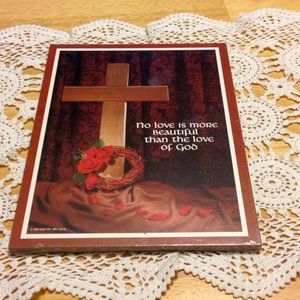 Vintage retro Christian Wall Art